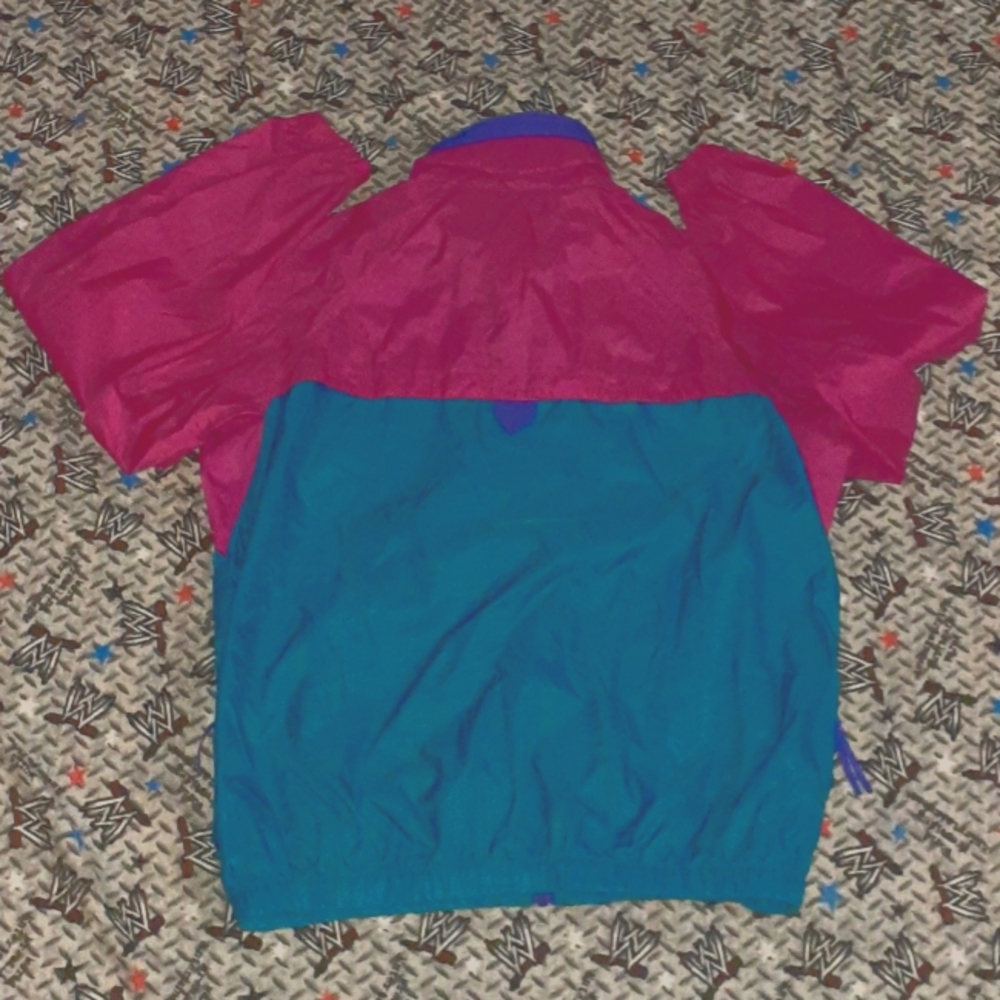 80s Columbia Sportswear Vintage Zip Up Windbreaker Jacket - Picture 2 of 6